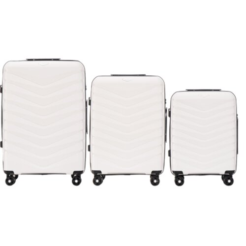  PHX01 PHOENIX, Set od 3 POLIPROPILENSKA kofera (V, M, S) Wings, BIJELI Cijene