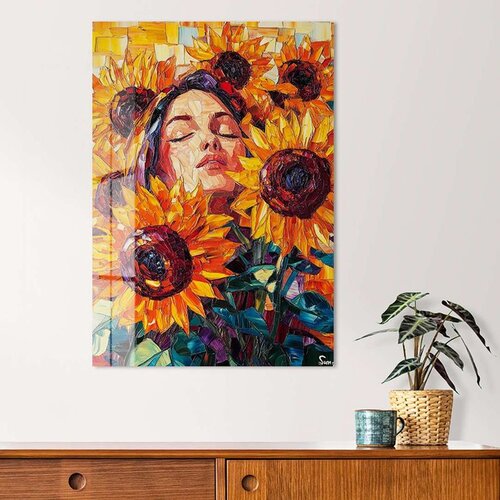 WALLXPERT Hhlzvh001 - Vi&scaron;enamenska Tempered Staklena Slika 60 x 90 cm Cene