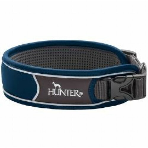 Hunter ogrlica divo 55-65/XL tamnoplavo/sivo Cene