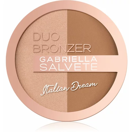 Gabriella Salvete Italian Dream Duo Bronzer Powder dolgoobstojni bronzer 9 g