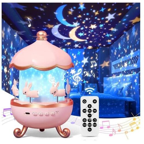  Projektor, muzička kutija i noćna lampa sa 6 motiva Slike