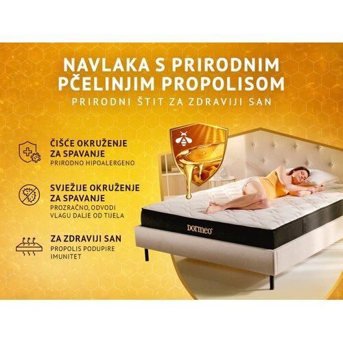 Dormeo Du&amp;scaron;ek Imemory S+ Silver Propolis, 140x200cx20cm Slike