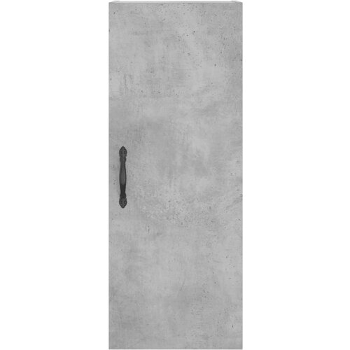  Visoka komoda siva betona 34,5x34x180 cm od konstruiranog drva Slike