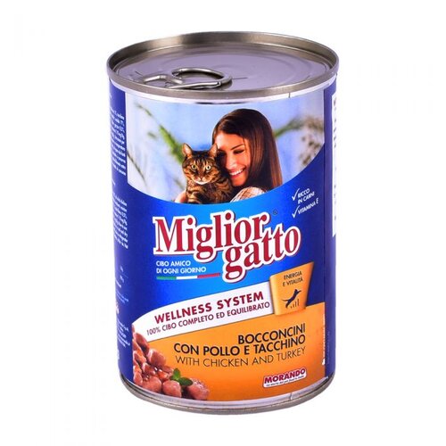  MIGLIOR GATTO HRANA ZA MAČKE PILETINA I ĆURETINA 405G MIGLIOR GATTO Cijene