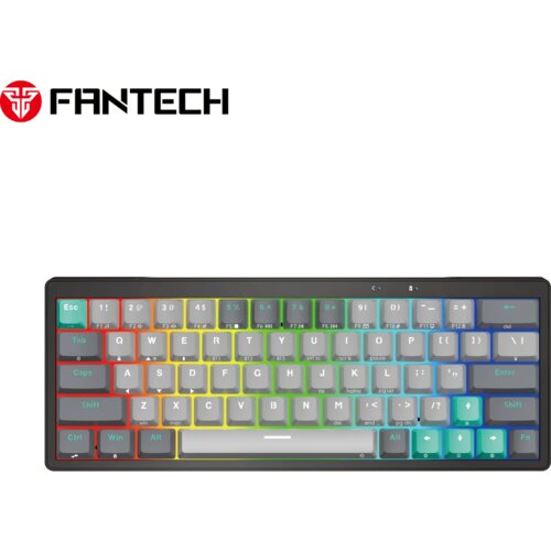 Oblivion gaming oprema tastatura mehanicka gaming fantech MK912 rgb atom PRO63 wireless mercury (blue switch) Cene
