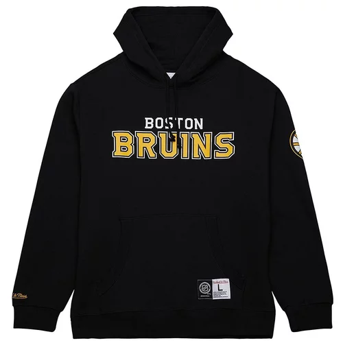 Mitchell And Ness muški Boston Bruins Game Current Logo pulover sa kapuljačom