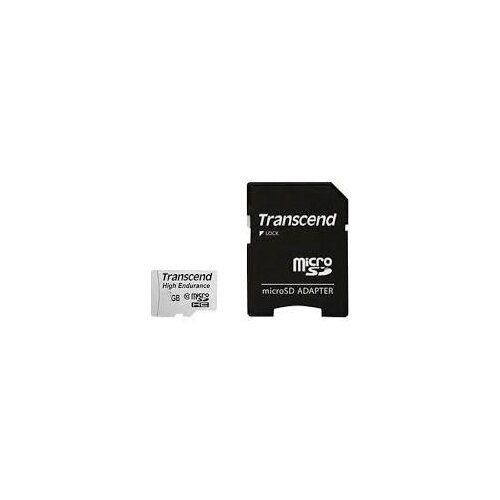 Transcend Micro SD 16GB (Class 10), w/SD adapter Video Recording Cene