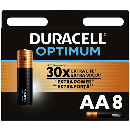 Duracell alkalne baterije AA DUR-OPT-LR6/BP8 Cene