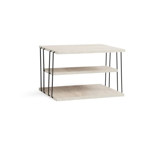 Hanah home lifon - black, marble blackmarble side table Cene