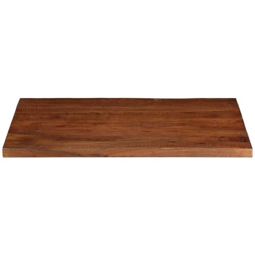 Stolna ploča 90x80x2 5 cm pravokutna masivno obnovljeno drvo - Obnovljeno drvo (prirodno) 90 x 80 cm 1 25 mm Slike