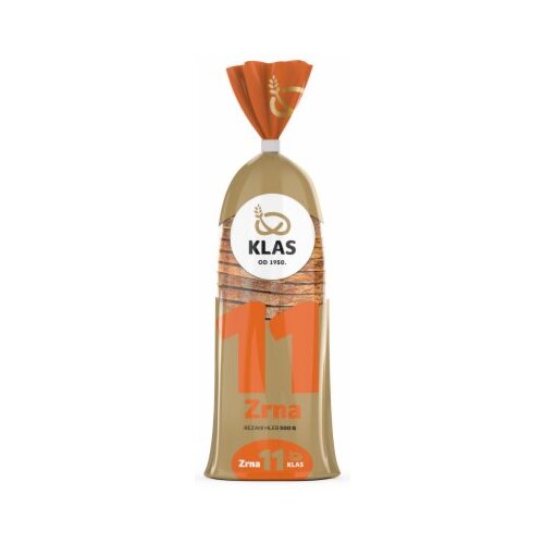 Klas HLEB REZANI 11 ZRNA 500G Slike