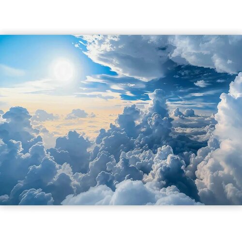  Foto tapeta - Symphony of Light: Sun and Clouds Collaborating on a Beautiful Sky 294x210 Cijene