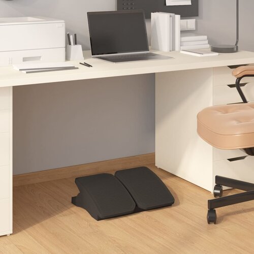 vidaXL Oslonac za noge crni 43 5 x 32 5 x 10 5 cm Cijene
