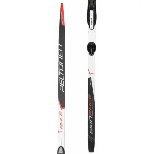Peltonen SET SKINRACE CL STIFF+CLASIC AUTO Skije za nordijsko trčanje klasičnim stilom s pojasevima za uspinjanje, crna, veličina
