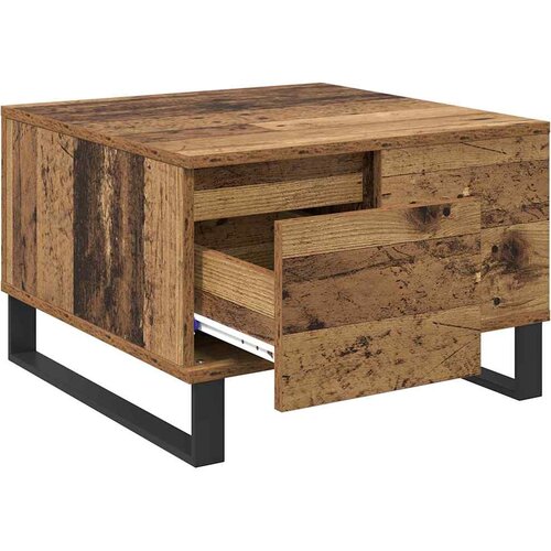  Kava Stol Staro drvo 55 x 55 x 36,5 cm Konstruirano drvo Slike
