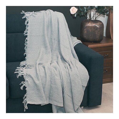 Dekordom prekrivač summer blanket solid 220x220 - grey ( 025259 ) Slike