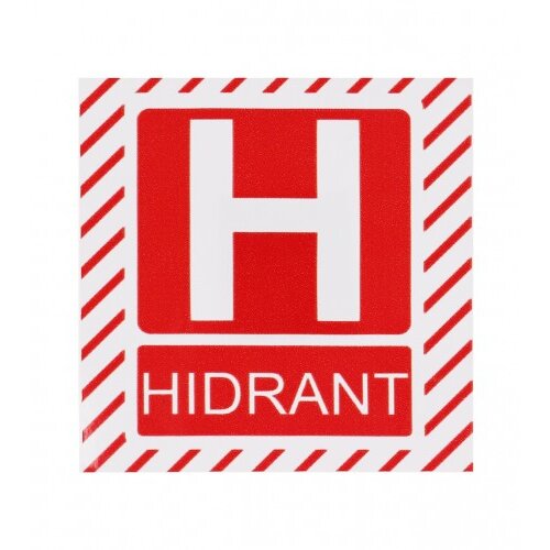 Master Naljepnica HIDRANT 19,5x19,5cm M50845 Slike