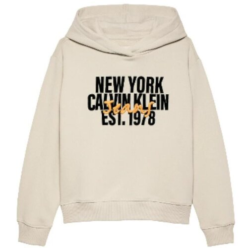 Calvin Klein Jeans Puloverji - Bež Slike