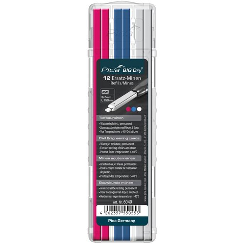 Pica - Marker BIG DRY Refills Civil Engineering assorted Slike