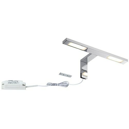 PAULMANN Galeria LED svjetiljka za ogledala Double Hook (6,4 W, D x Š x V: 30 x 11 x 8 cm, Topla bijela) Cijene
