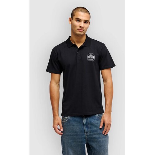 Quiksilver Stretch Long Sleeve Polo black Slike