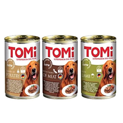Tomi dog konzerva za pse - pet vrsta mesa 12x1.2kg Cene