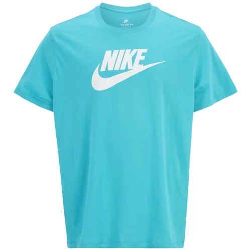 Nike Sportswear Majica 'ICON FUTURA' akvamarin / bijela