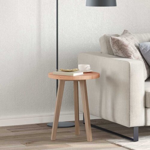 vidaXL Gornji dio stola Svjetlosmeđa Ø 40 x 2.5 cm Čvrsto drvo hrasta Cijene