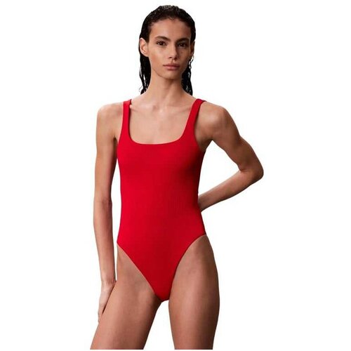Calvin Klein crveni ženski jednodelni kupaći Slike