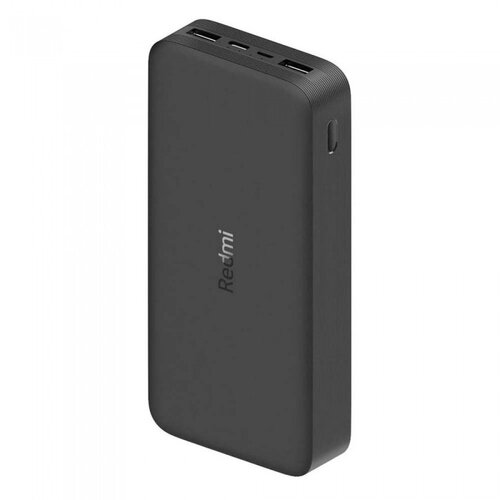 Xiaomi Redmi powerbank 18W, 20000mAh, 2xUSB, 1xUSB-C, 1xMicroUSB, 18W Fast Charge, crni Slike