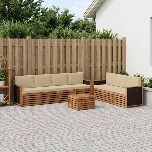  Setovi sofa 8 kom. Čvrsto drvo akacije Cene