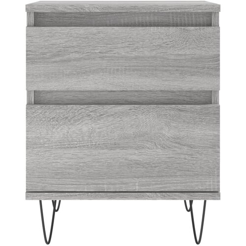 Noćni ormarići 2 kom boja hrasta 40x35x50 cm konstruirano drvo Slike