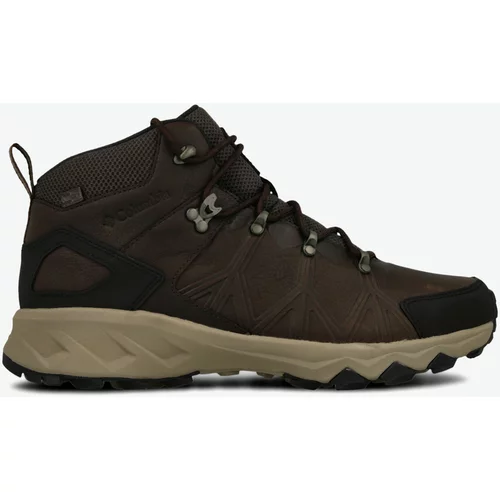 Columbia Men's Peakfreak II Mid OutDry Leather Shoe Cordovan/Black 43 Moške outdoor cipele