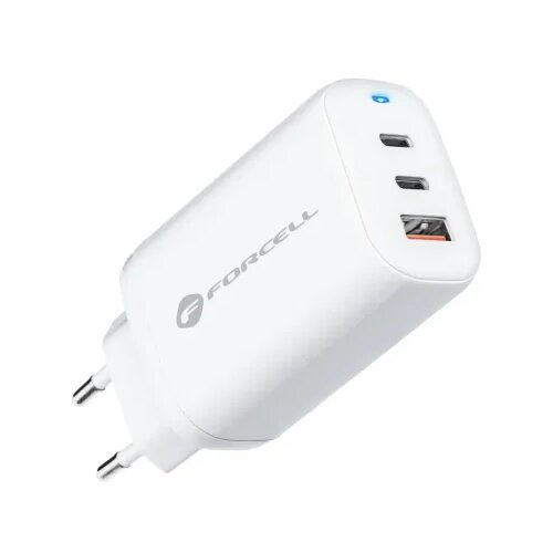 Forcell Travel punjač GaN 65W with 2x USB type C socket, 1x USB A &amp;ndash; 3A Slike
