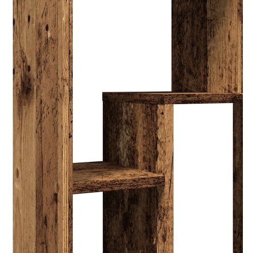  Regal za knjige boja starog drva 63x20x90 cm konstruirano drvo Slike