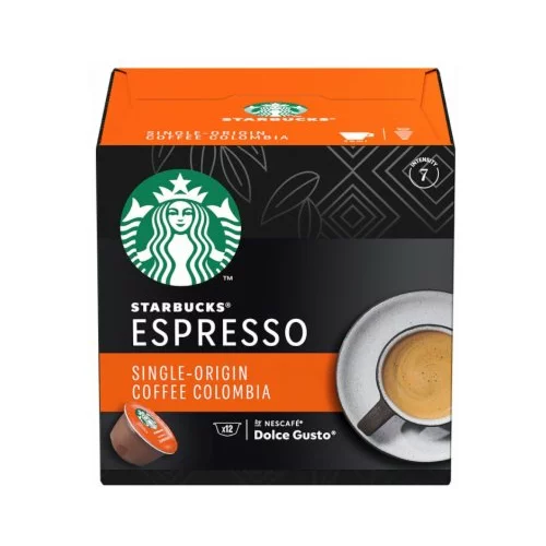 Starbucks Single origin Colombia by NESCAFÉ® Dolce Gusto® Medium Roast, kapsule za kavu (12 kapsula / 12 napitaka), kutija, 66 g