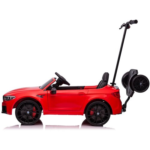Lean Toys Avto na akumulator s potiskalom 12V - SX2118 Črno lakirano -9585 Slike