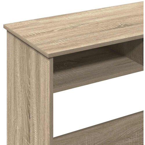  Radni stol boja hrasta sonome 80 x 40 x 75 cm od iverice Slike