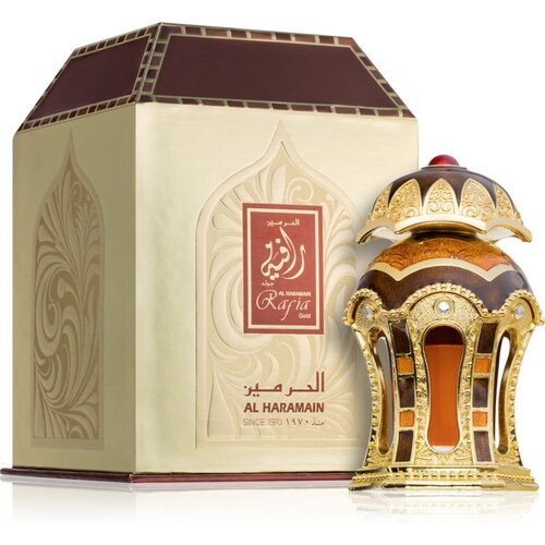 Al Haramain Rafia Gold Perfumed Oil 20 ml (woman) Cene