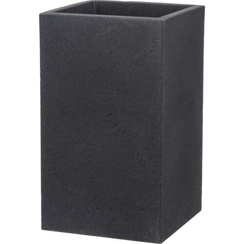 Scheurich Cvetlično korito C-Cube High - Stony Black - V 48 Slike
