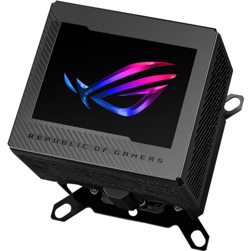 Asus ROG Ryujin III WB vodni blok za procesor, LCD ekran, VRM ventilator, ROG priključki - 90RC00V0-M0UAY0 Slike