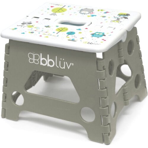 BBL&amp;Uuml;V St&amp;euml;p sklopiva klupica za djecu 22 x 18 x 18,2cm Grey 18m+ 1 kom Slike