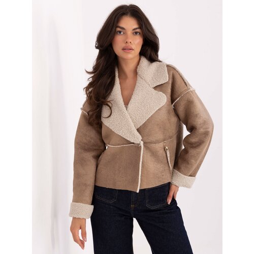 Factory Price Jacket-IT-KR-95701.96-beige Slike