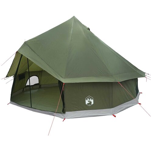 vidaXL Tipi šator 6-osobni Maslinastozelena Poliester i čelik - Vojska zelena 6 osoba Cene