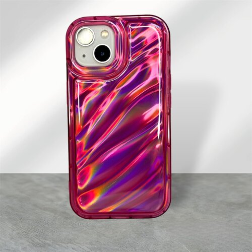  futrola sedef waves za iphone 15 pro max (6.7) pink Slike