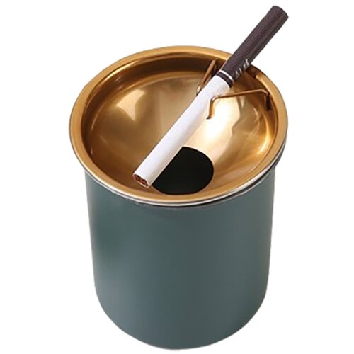 INF Teal Green Pepelnik Eleganten pepelnik iz nerjavečega jekla Green, (22126679) Cene
