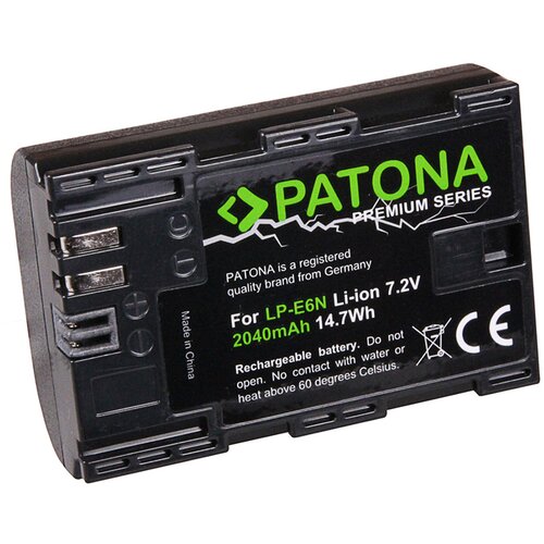 Patona Baterija LP-E6 / LP-E6N za Canon EOS 5D Mark III / EOS 5D Mark II / EOS 7D, 2040 mAh Cene