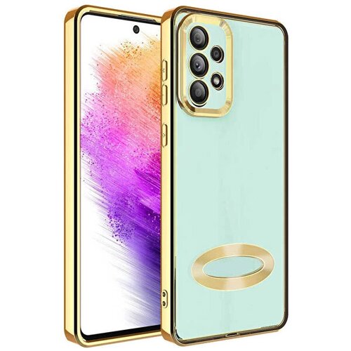  futrola sa niklovanim obodom No1 za xiaomi redmi 12C zlatna Slike