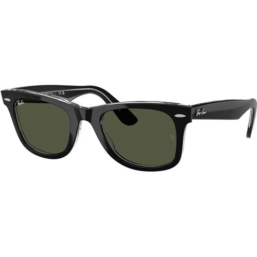 Ray-ban Wayfarer RB2140 129431 M (50) Črna/Zelena Cene