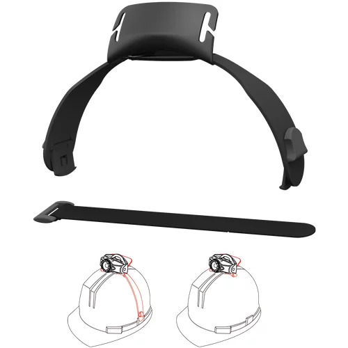 LED LENSER Helmet Connecting Kit Type G, Set za pritjevanje na čelado, (21011679)